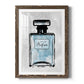 Blue Wash Perfume - Premium Framed Print - Distressed Barnwood Frame - Ready to Hang