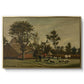 Farmhouse, c. 1865-1875 - Floater Framed Canvas Print
