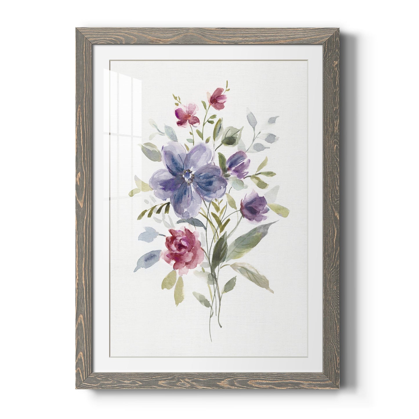 Color Variety II - Barnwood Framed Art Print