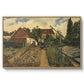 Garden of a Florist (The Flower Garden), 1864 - Floater Framed Canvas Print
