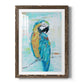 Island Parrot I - Premium Framed Print - Distressed Barnwood Frame - Ready to Hang