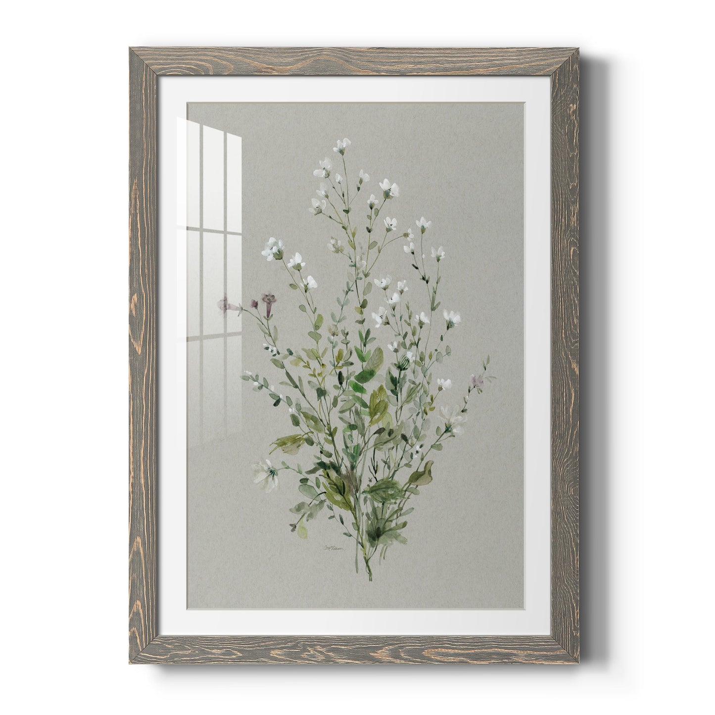 Bouquet of Grace I - Premium Framed Print - Distressed Barnwood Frame - Ready to Hang