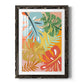 Tropical Foliage I - Barnwood Framed Art Print