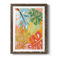 Tropical Foliage I - Barnwood Framed Art Print