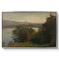 View of the Mondsee, 1870 - Floater Framed Canvas Print