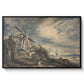 A Mill Near Colchester, c. 1833 - Floater Framed Canvas Print