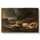 The Dead Abel, 1832 - Floater Framed Canvas Print