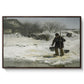 Tøsne, 1895 - Floater Framed Canvas Print