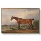 A Hunter in a Landscape, c. 1810 - Floater Framed Canvas Print