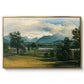 View of Liefering, 1830 - Floater Framed Canvas Print