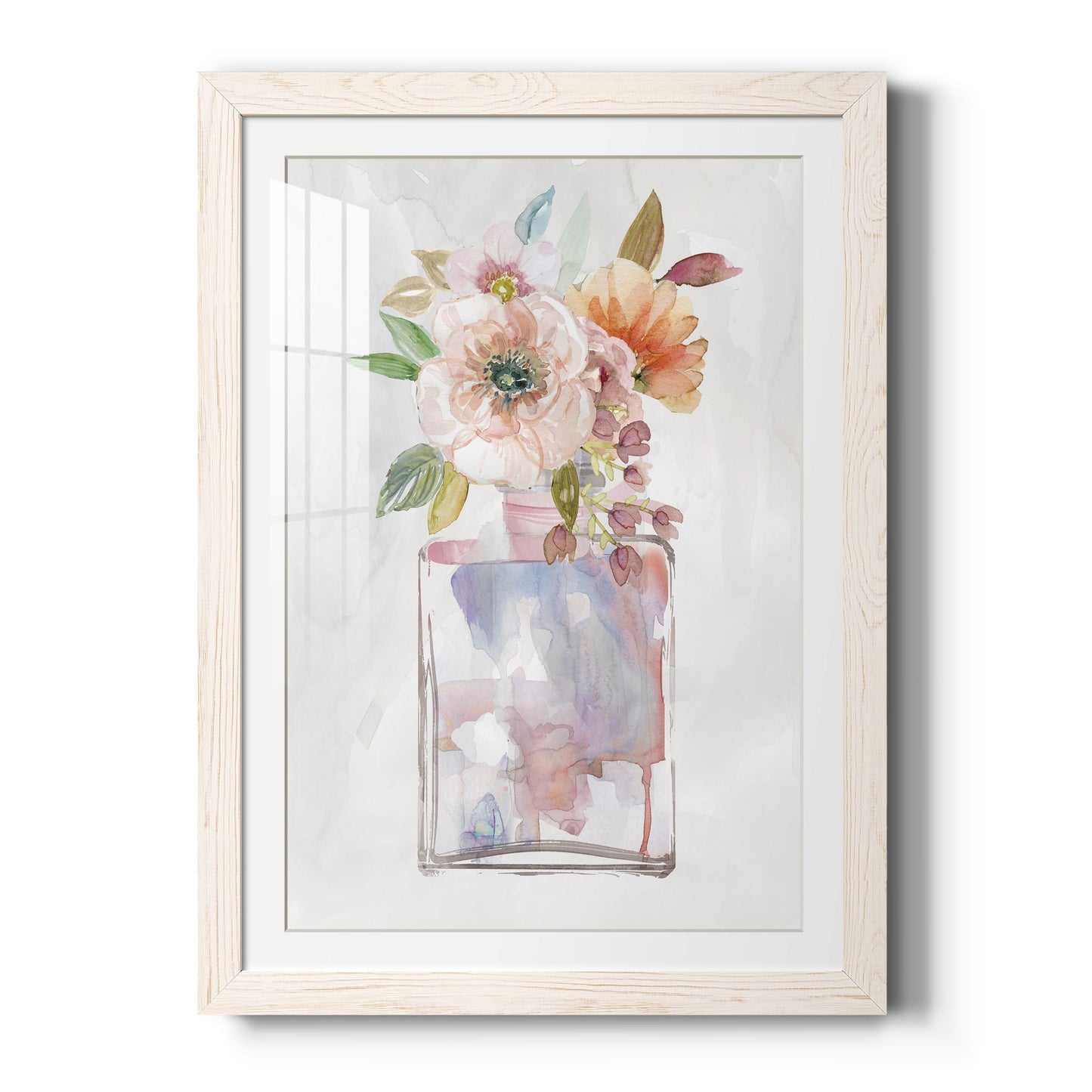 Mini Bouquet II - Barnwood Framed Art Print