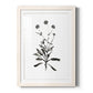 Inky Botanical I - Premium Framed Print - Distressed Barnwood Frame - Ready to Hang