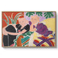 The Conversation, 1938 - Floater Framed Canvas Print