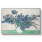 Irises, 1890 - Floater Framed Canvas Print