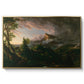 The Course of Empire: The Savage State, 1834 - Floater Framed Canvas Print