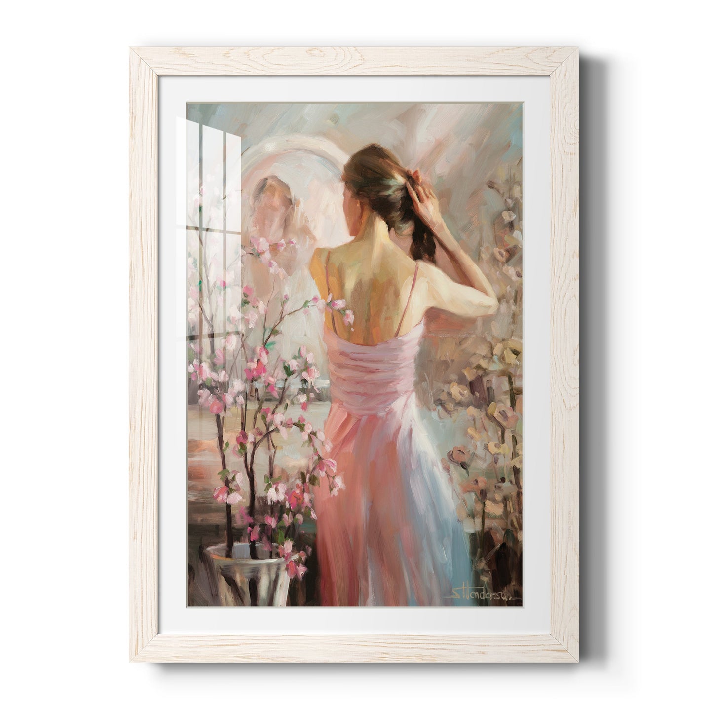 Evening Ahead - Premium Framed Print - Distressed Barnwood Frame - Ready to Hang