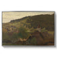 Landscape from Ebersteinburg in Baden, 1876 - Floater Framed Canvas Print