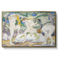 Bathing Women, 1910 - Floater Framed Canvas Print