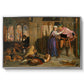 The Flight of Madeline and Porphyro, 1848 - Floater Framed Canvas Print
