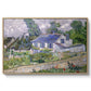 Houses in Auvers, 1890 - Floater Framed Canvas Print
