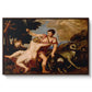 Venus and Adonis, 1554 - Floater Framed Canvas Print