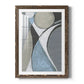 A Soft Jeweled Geometric II - Barnwood Framed Art Print