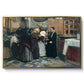 Kissing the Relic, 1893 - Floater Framed Canvas Print