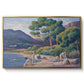 Bathers in Saint-Tropez, c. 1909 - Floater Framed Canvas Print