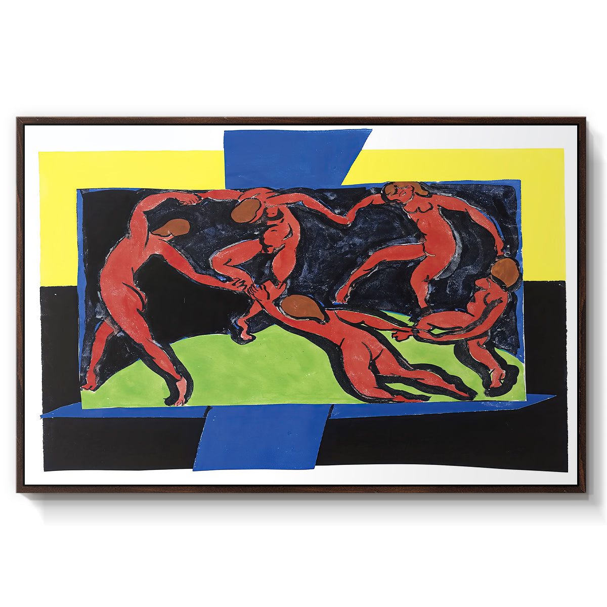 The Dance (La Danse), 1939 - Floater Framed Canvas Print