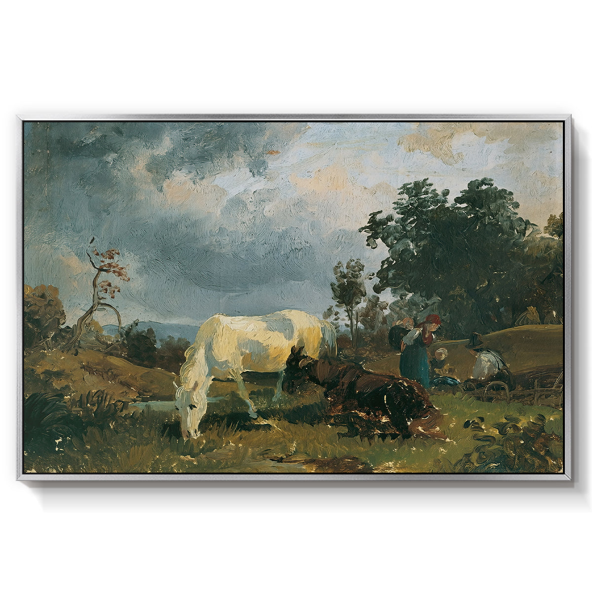 A Mold on the Heath, c. 1830 - Floater Framed Canvas Print