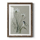 Bouquet of Grace Bird II - Barnwood Framed Art Print