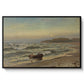 Storm at Rügen, 1882 - Floater Framed Canvas Print