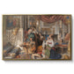 Roman Pilgrims, 1854 - Floater Framed Canvas Print