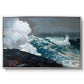 Northeaster, 1895 - Floater Framed Canvas Print