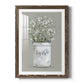 Bouquet of Grace Bucket Together - Premium Framed Print - Distressed Barnwood Frame - Ready to Hang