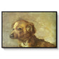 Cliper, the Artist's Dog, 1895 - Floater Framed Canvas Print