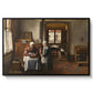 Grandmother's Feast, 1873 - Floater Framed Canvas Print
