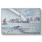 Entrance to the Port of Honfleur, 1899 - Floater Framed Canvas Print
