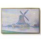 Mill of Edam (Moulin d'Edam), 1896 - Floater Framed Canvas Print