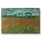 Field with Poppies, 1889 - Floater Framed Canvas Print