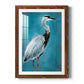 Great Blue Heron I - Barnwood Framed Art Print