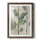 Modern Fronds II - Barnwood Framed Art Print