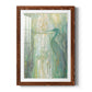 Morning Egret II - Barnwood Framed Art Print
