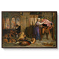 The Flight of Madeline and Porphyro, 1848 - Floater Framed Canvas Print