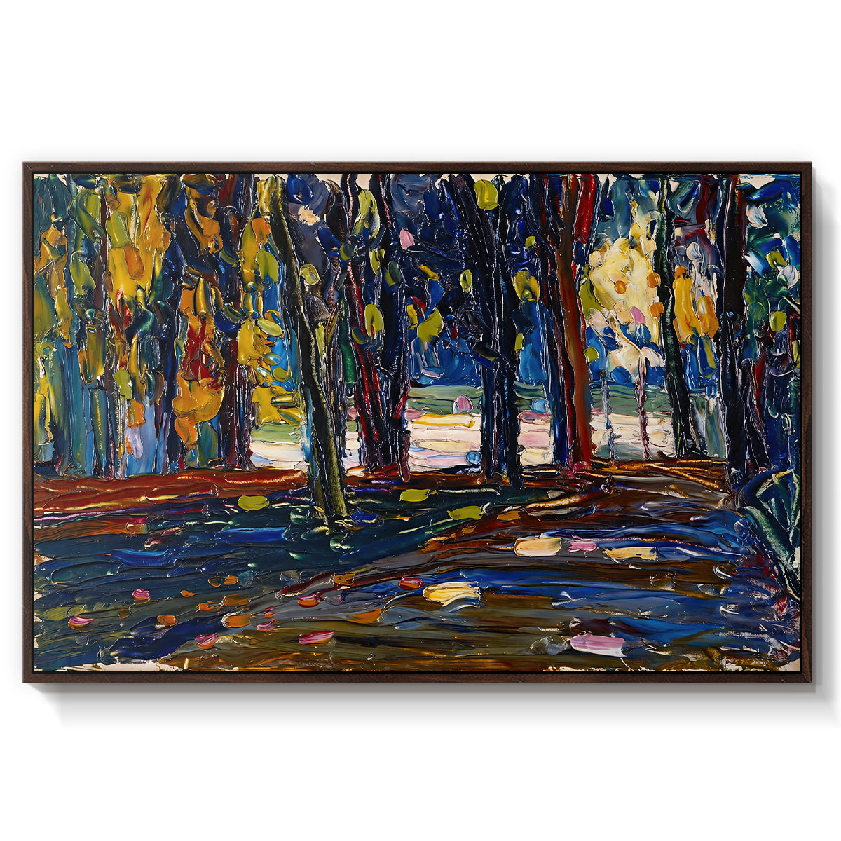 Autumn Study, 1908 - Floater Framed Canvas Print