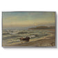 Storm at Rügen, 1882 - Floater Framed Canvas Print