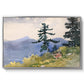 North Woods Club, Adirondacks, 1892 - Floater Framed Canvas Print
