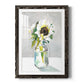 Sunflower I - Barnwood Framed Art Print