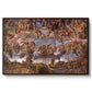 The Last Judgment (Charon's Boat and the Damned), 1536-1541 - Floater Framed Canvas Print