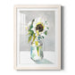 Sunflower I - Barnwood Framed Art Print